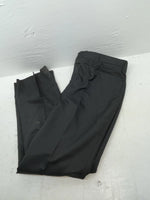 New Vintage Black Circle S Polyester Pants #CP4793 OO-35
