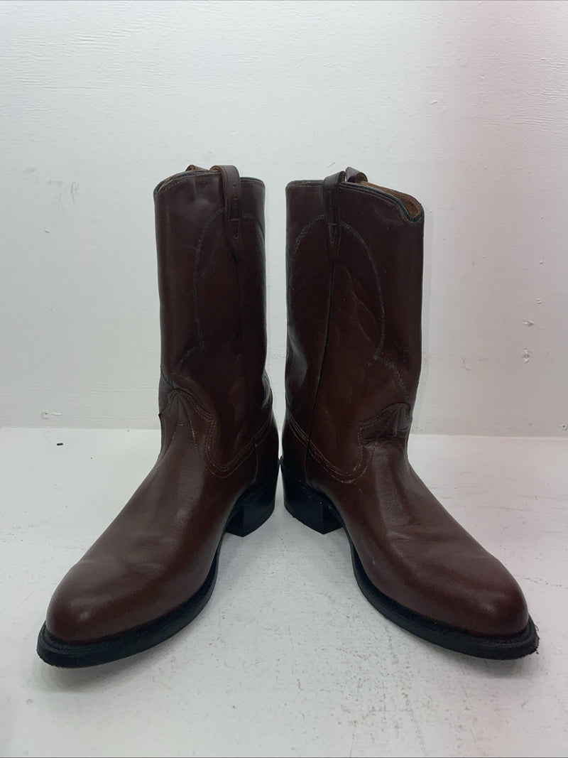 New Men’s Brown Texas Brand Cowboy Boots. 8311 10 E E. 6-63