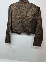 New Women’s Gold 1849 Authentic Ranchwear Western Show Jacket L #2750 UU-50