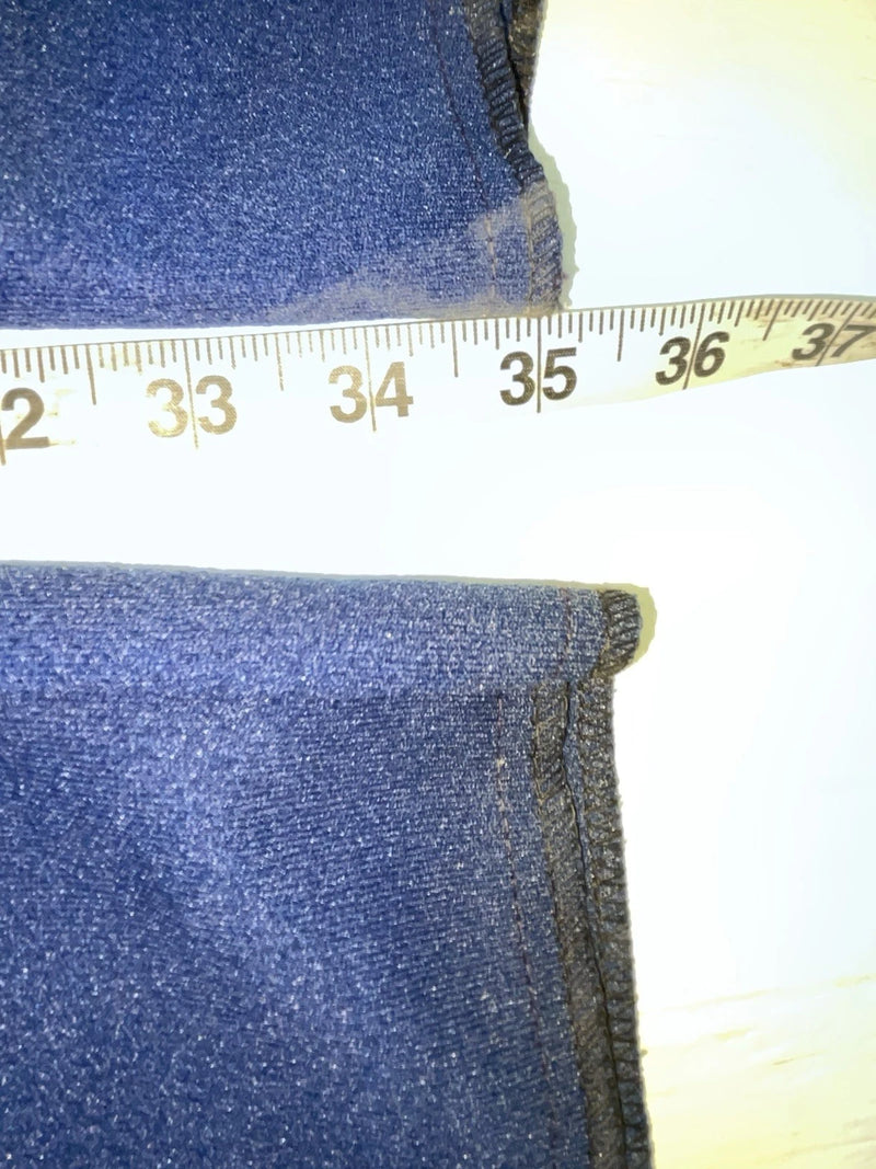 New Vintage Blue Polyester Pants XX-32