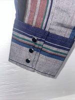 New Men’s ELY Cattleman Multiple Color Long Sleeve Pearl 15.5 X 34 Medium B-102