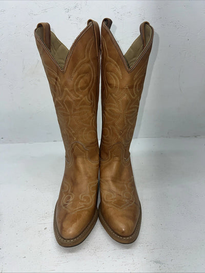 New Women’s Brown Texas Brand Cowboy Boots. L 244 6.5 6 1/2 M. 19-53