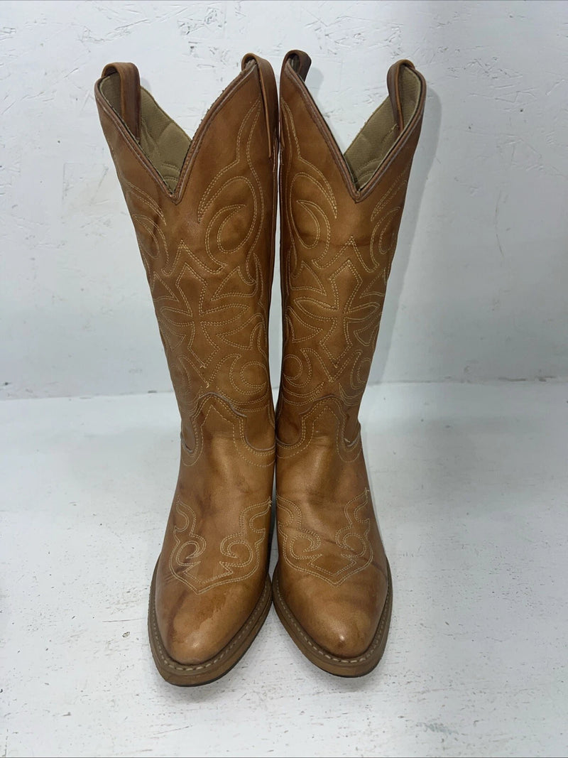 New Women’s Brown Texas Brand Cowboy Boots. L 244 6.5 6 1/2 M. 19-53