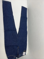 New Women Diamond Cut No Back Pockets Gusset Denim Jeans. 17/18x36 J-14