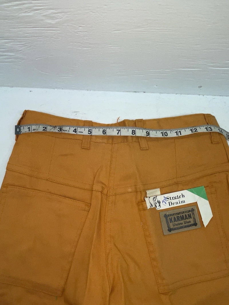 New Vintage Orange Karman Polyester Pants #545003 VV-17