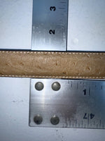 New Cream Genuine Leather 28” Belt #N1344998 Z-45