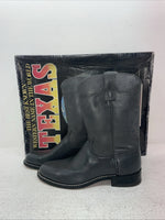 New Men’s Gray Texas Brand Cowboy Boots. 8802 7.5 7 1/2 D. 1-76