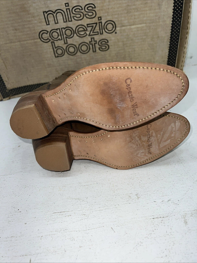 New Women’s Brown Capezio Cowboy Boots. L 801 6 M. 19-63