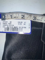 New Vintage Black Circle S Polyester Pants #CP5091 VV-22
