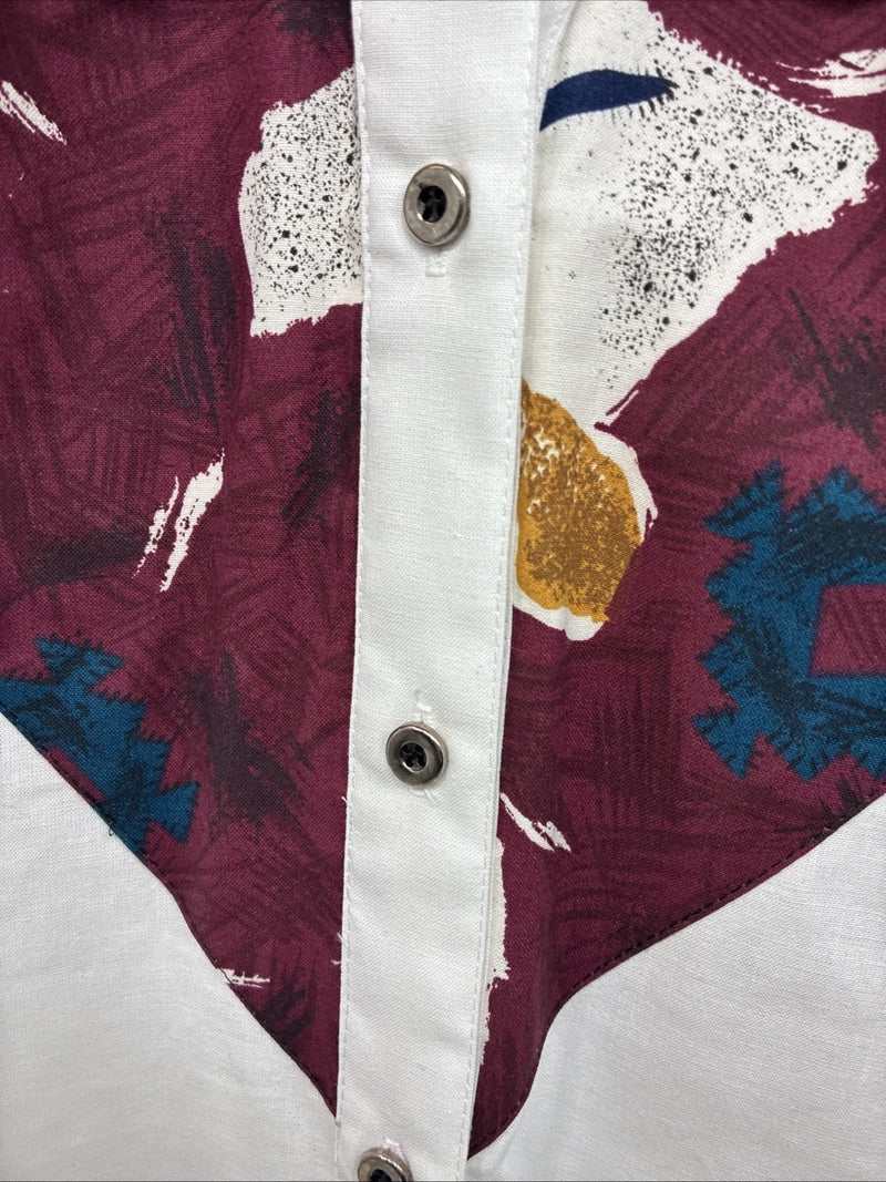 New Women’s Cowboy Threads Multicolor Long Sleeve Button Up XL II-44