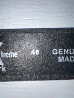 New Black Genuine Leather HD Xtreme Tooled 40” Belt #N2712801 JJ-104
