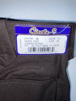 New Vintage Brown Circle S Polyester Pants #CP4793 3B-11