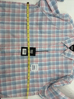 New Men’s ELY Cattleman Multicolor Stripe Long Sleeve Pearl Snap Large CC-20