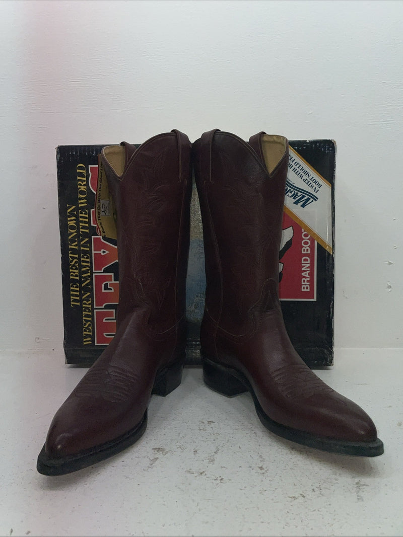 New Men’s Red Texas Brand Cowboy Boots. 7863 10 D. 7-31