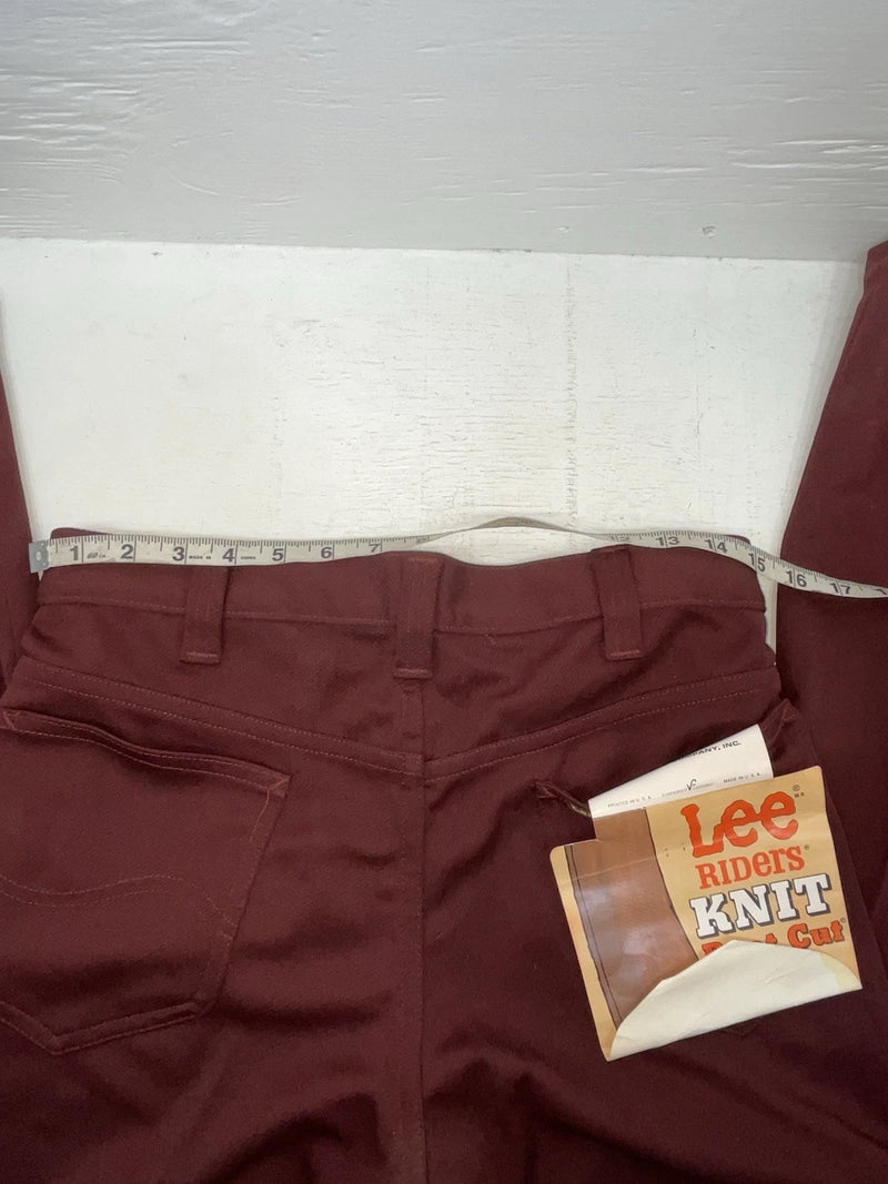 New Vintage Red Lee Polyester Pants #2004061 NN-158