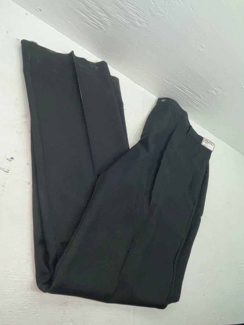 New Vintage Black Mesquite Polyester Pants #5511 XX-116