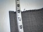 New Vintage Black Speckled Circle S Polyester Pants #CP6740 XX-113