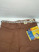 New Vintage Orange Lee Polyester Pants #2032628 OO-70