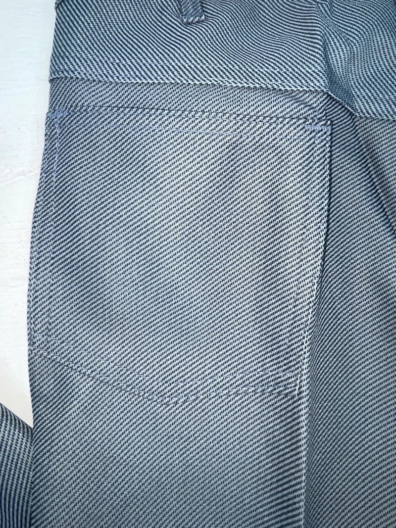 New Vintage Gray Speckled Miller Polyester Pants #2624 OO-74