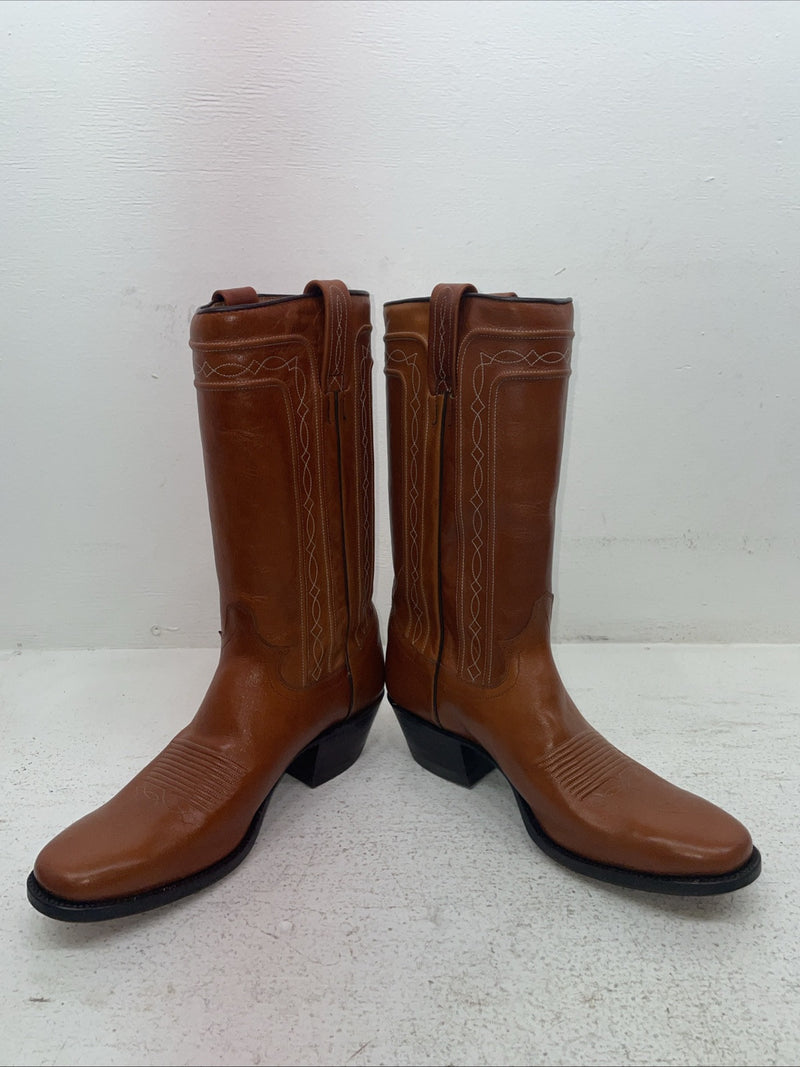 New Men’s Brown Dingo Cowboy Boots. 3226 8.5 8 1/2 D. 3-117
