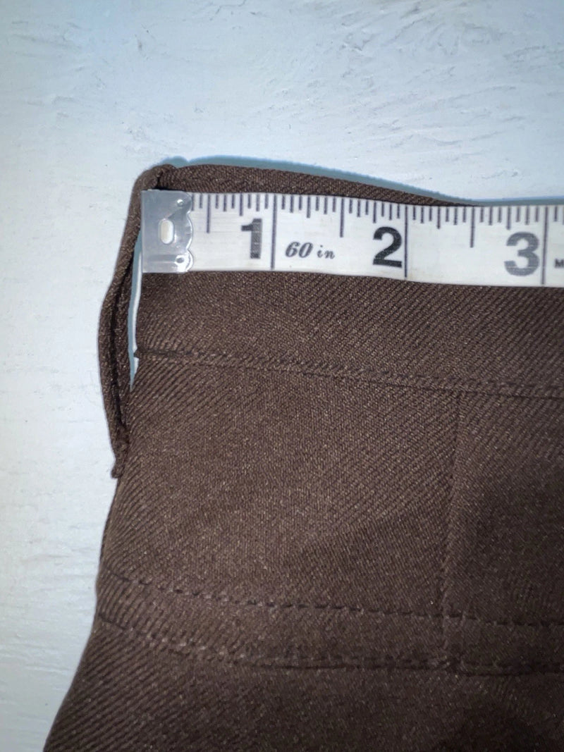 New Vintage Brown Dickson Jenkins Polyester Pants #5991 3A-107