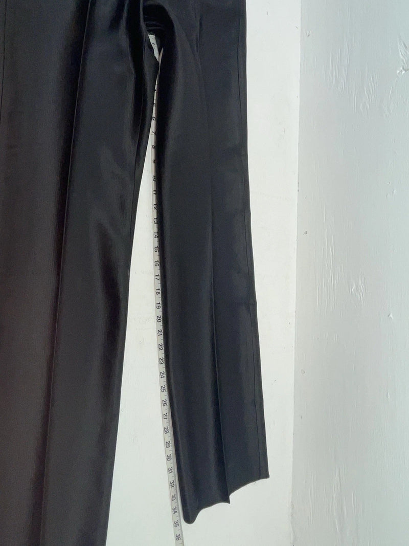 New Vintage Black Circle S Polyester Pants #CP5091 ZZ-16