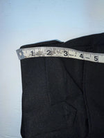 New Vintage Black Circle S Polyester Pants #CP4793 OO-94