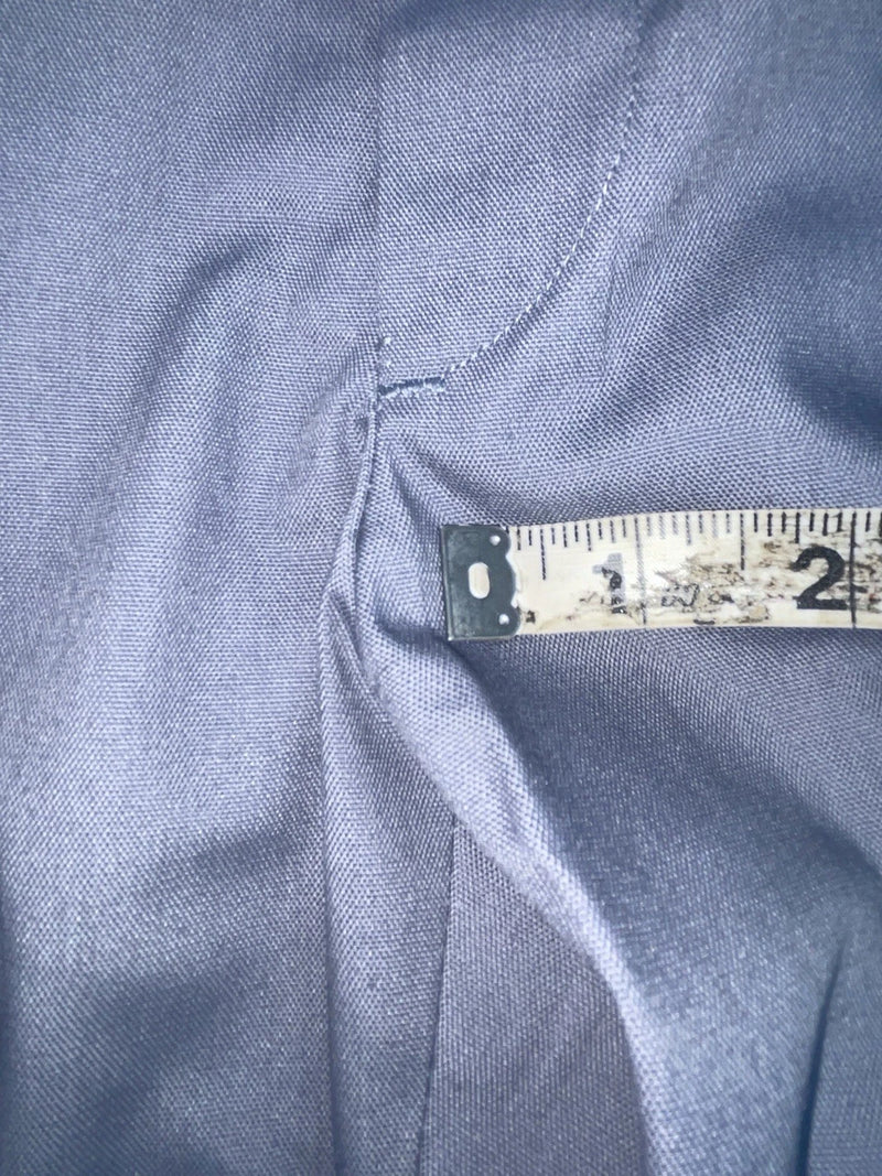 New Vintage Blue Ranch Polyester Pants #P1023 SS-32