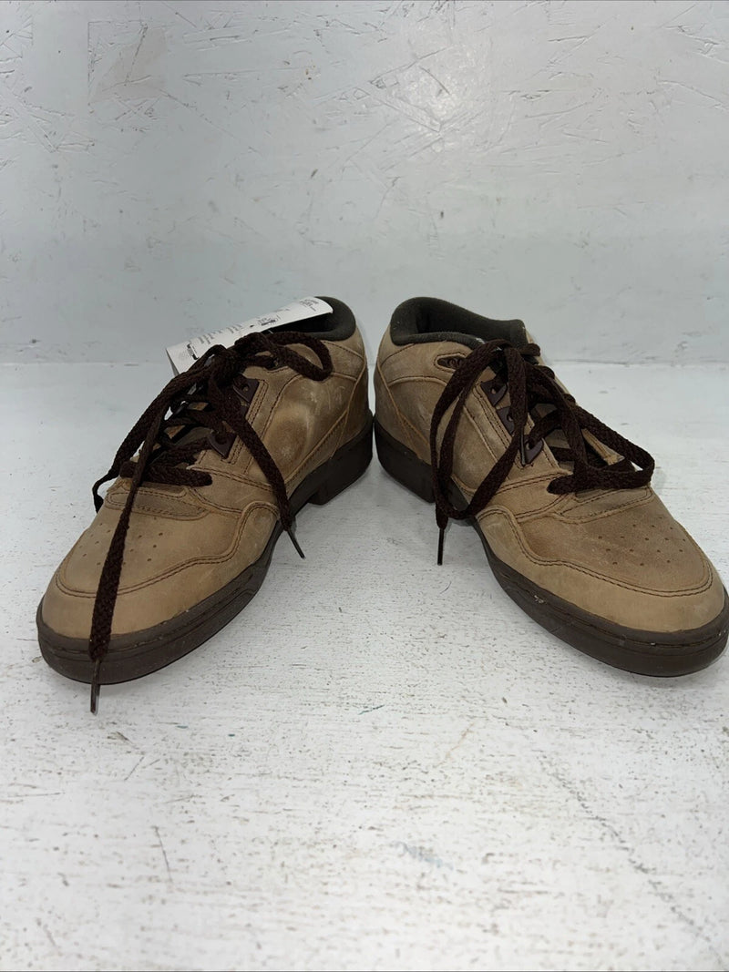 New Woman Tan Lace Up Heels Down Shoe Boots. 2528-3 7.5 7 1/2. 17-37 