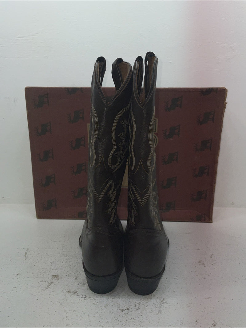 New Men’s Brown Texas Imperial Cowboy Boots. B 117 11 D. 7-69