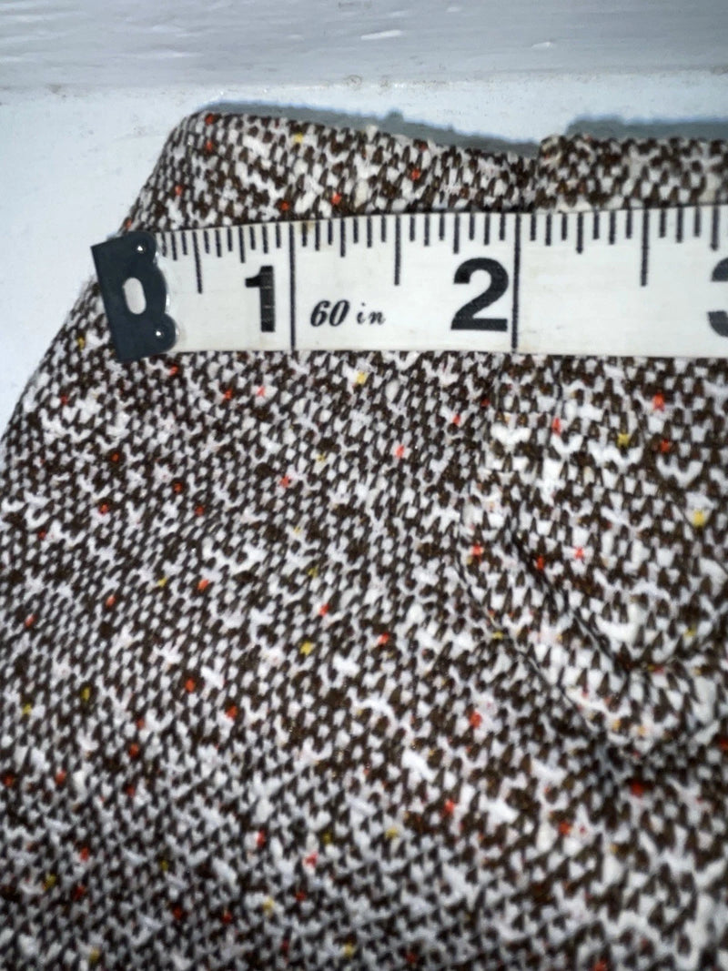 New Vintage Brown Speckled Panhandle Slim Polyester Pants #1246 VV-116