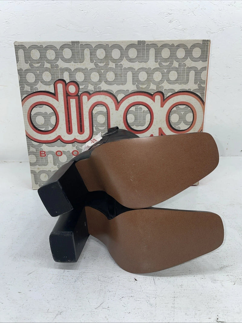 New Women’s Black Dingo Cowboy Boots. D 102270 7.5 7 1/2 M. 17-21