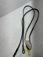 New Silver Fox Brown Genuine Leather Red Braided English 60” Reins #20-8578 Y-22