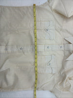 New Men’s Miller Yellow Stripe Long Sleeve Pearl Snap 16 X 35 Large V-115