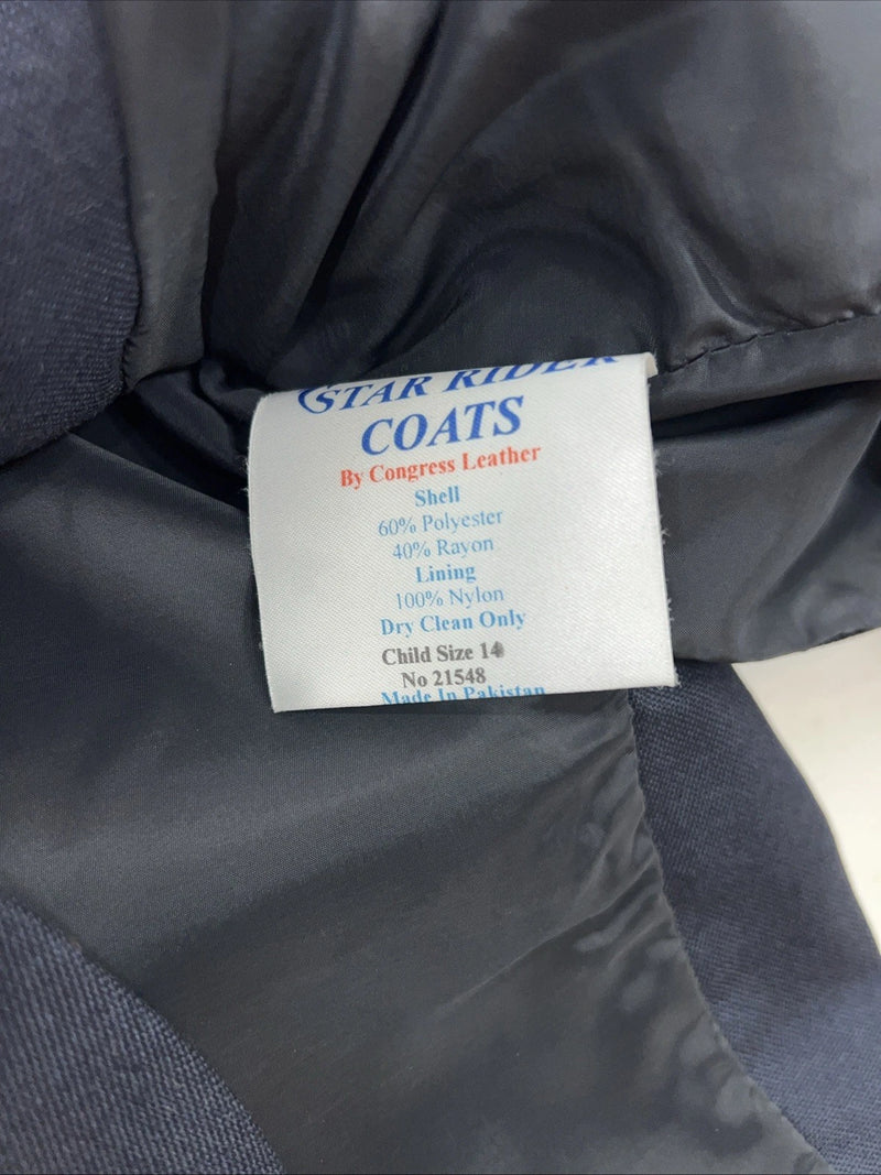 New Children’s Star Rider Blue Riding Coat 14 #21548 R-605