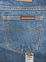 New Women’s Diamond Cut Regular Fit Denim Jeans. 6x34 N-14