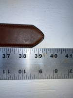 New Brown Genuine Leather Nocona Weaved 32” Belt #N2479002 JJ-35