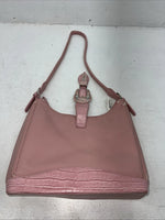 New Double S Pink Purse With Braided Strap #N 7450030 EE-3