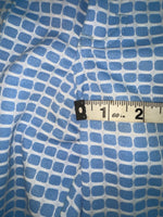 New Vintage Blue Checkered Lee Polyester Pants #2652644 VV-91