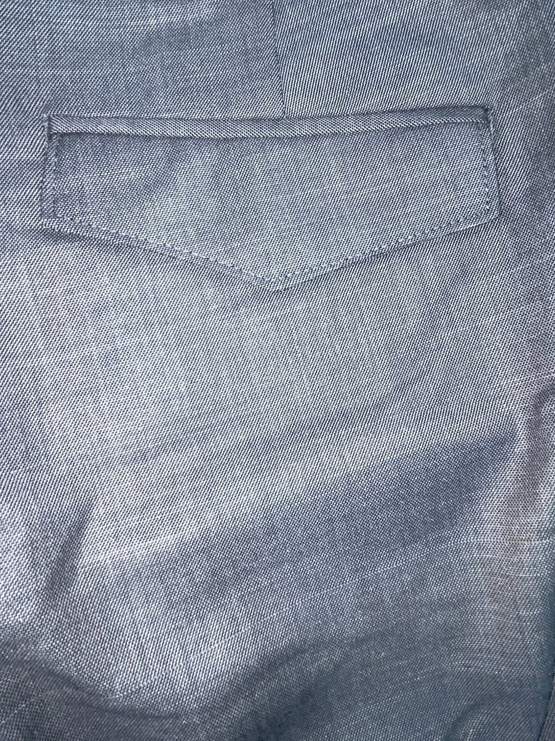 New Vintage Gray Circle S Polyester Pants #CP6715 XX-101