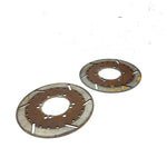 96-00 Polaris Sportsman 500 4X4 OEM Front Brake Rotor Pair 5242935 AP25