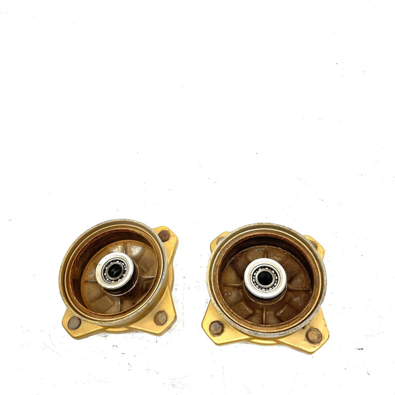86-88 Yamaha Moto 4 YFM200DX OEM Front Hub Pair 52H-25111-00-4R AY68