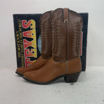 New Women’s Brown Texas Brand Cowboy Boots. 4501 10 M. 17-130