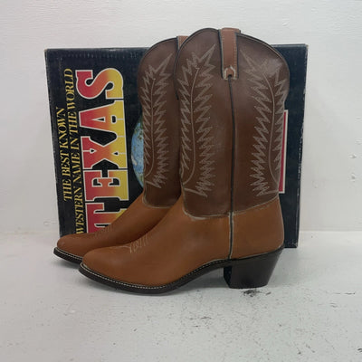 New Women’s Brown Texas Brand Cowboy Boots. 4501 10 M. 17-130