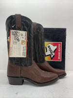 New Men’s Brown Texas Brand Cowboy Boots. 251527446 10 D. 7-54
