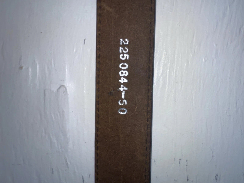 New Brown Genuine Leather Nocona 50” Belt #2250844 NN-108
