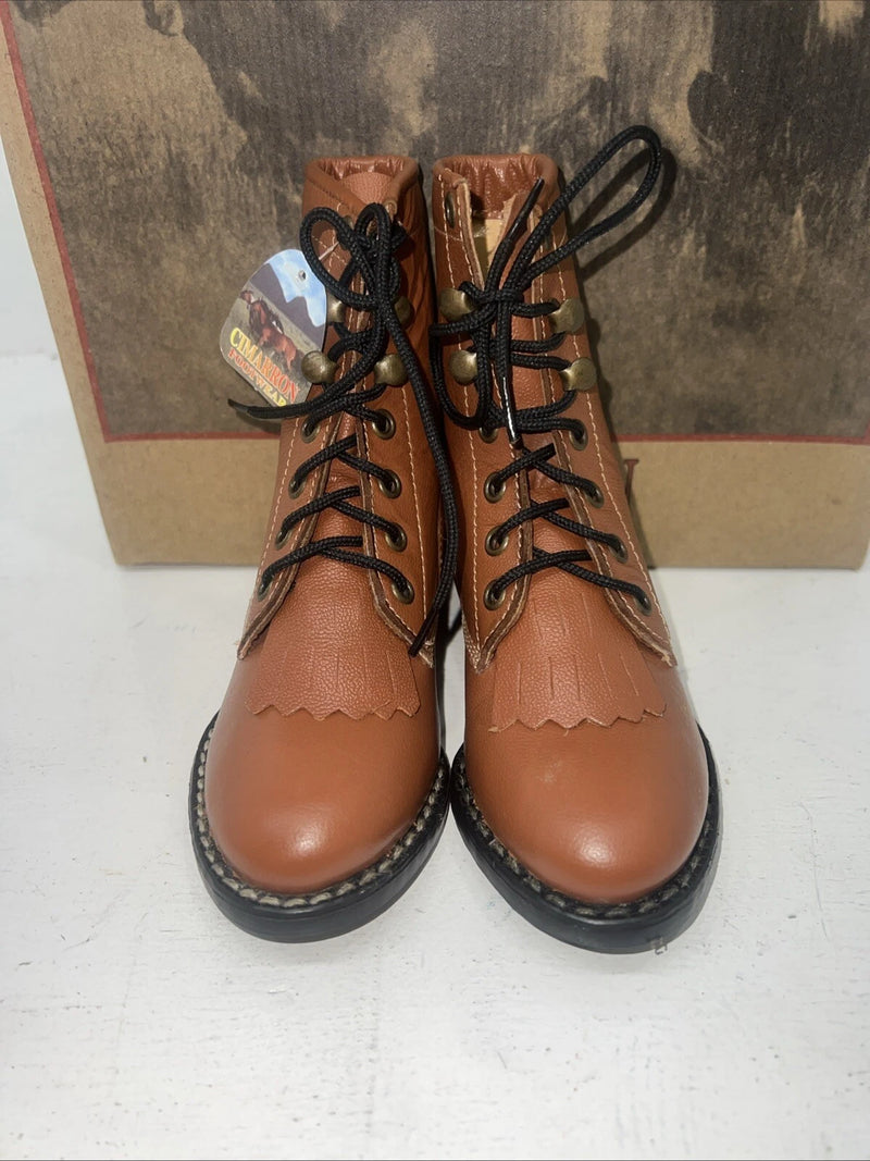 New Children’s Brown Cimarron Footwear Cowboy Boots. 9 D. 24-13