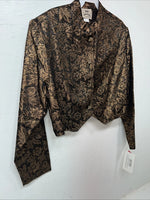 New Women’s Gold 1849 Authentic Ranchwear Western Show Jacket L #2750 UU-50