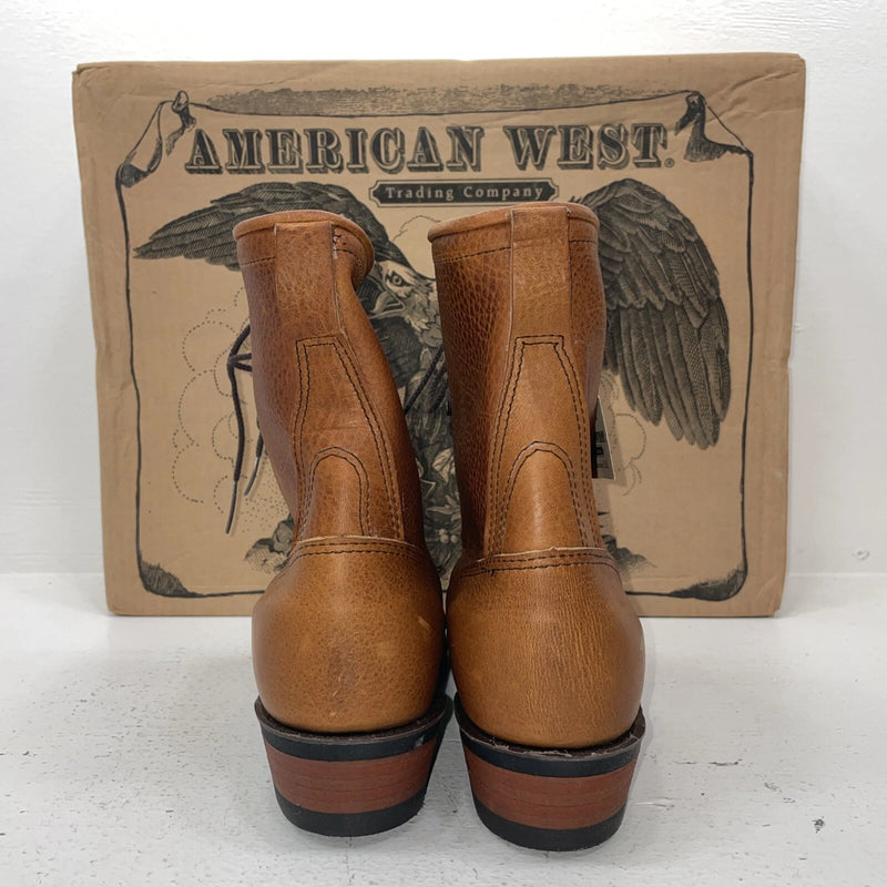 New Women’s Brown American West Cowboy Boots. 59003 10 M. 15-122