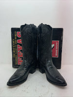 New Men’s Black Texas Brand Cowboy Boots. 6810 10 D. 7-38